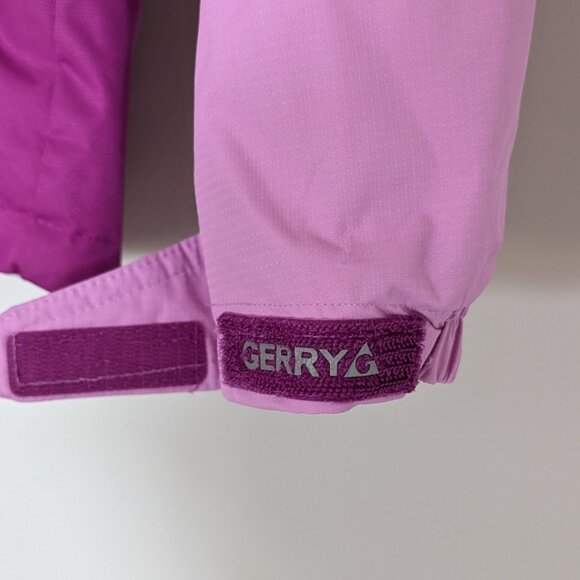 GERRY Pink Zip-up Windbreaker Girl's XL Ages 14-16 - Picture 6 of 10